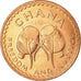 Coin, Ghana, 1/2 Pesewa, 1967, AU(55-58), Bronze, KM:12