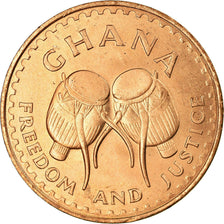 Coin, Ghana, Pesewa, 1967, AU(55-58), Bronze, KM:13