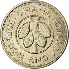 Moneda, Ghana, 5 Pesewas, 1967, EBC, Cobre - níquel, KM:15