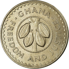Coin, Ghana, 10 Pesewas, 1967, AU(55-58), Copper-nickel, KM:16