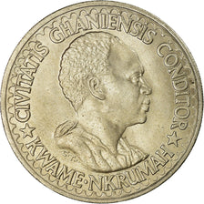 Coin, Ghana, 50 Pesewas, 1965, AU(55-58), Copper-nickel, KM:11