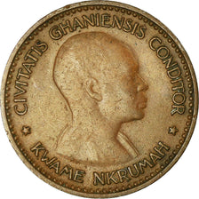 Münze, Ghana, 1/2 Penny, 1958, SS, Bronze, KM:1