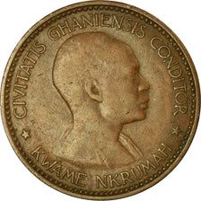 Coin, Ghana, Penny, 1958, EF(40-45), Bronze, KM:2