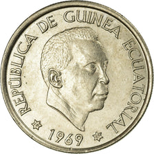 Moneda, Guinea Ecuatorial, 50 Pesetas, 1969, MBC, Cobre - níquel, KM:4