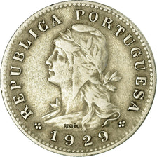 Coin, SAINT THOMAS & PRINCE ISLAND, 20 Centavos, 1929, VF(30-35), Nickel-Bronze