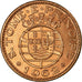 Coin, SAINT THOMAS & PRINCE ISLAND, Escudo, 1962, AU(55-58), Bronze, KM:18