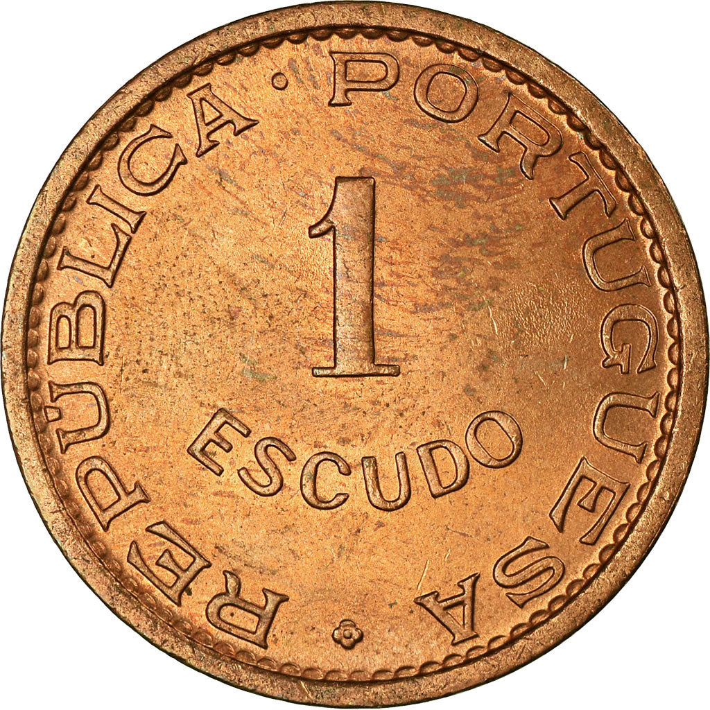 Coin, SAINT THOMAS & PRINCE ISLAND, Escudo, 1962, AU(55-58), Bronze, KM:18