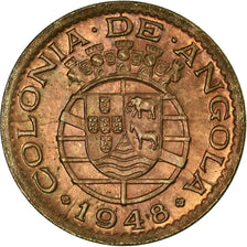 Coin, Angola, 20 Centavos, 1948, EF(40-45), Bronze, KM:71