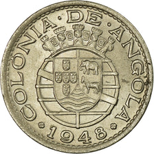 Coin, Angola, 50 Centavos, 1948, AU(55-58), Nickel-Bronze, KM:72