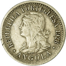 Coin, Angola, 10 Centavos, 2 Macutas, 1928, VF(30-35), Copper-nickel, KM:67