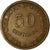 Moneda, Angola, 50 Centavos, 1953, MBC, Bronce, KM:75