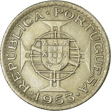 Moneta, Angola, 2-1/2 Escudos, 1953, BB, Rame-nichel, KM:77