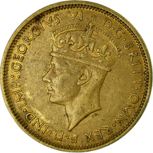 Coin, BRITISH WEST AFRICA, George VI, Shilling, 1946, EF(40-45), Nickel-brass
