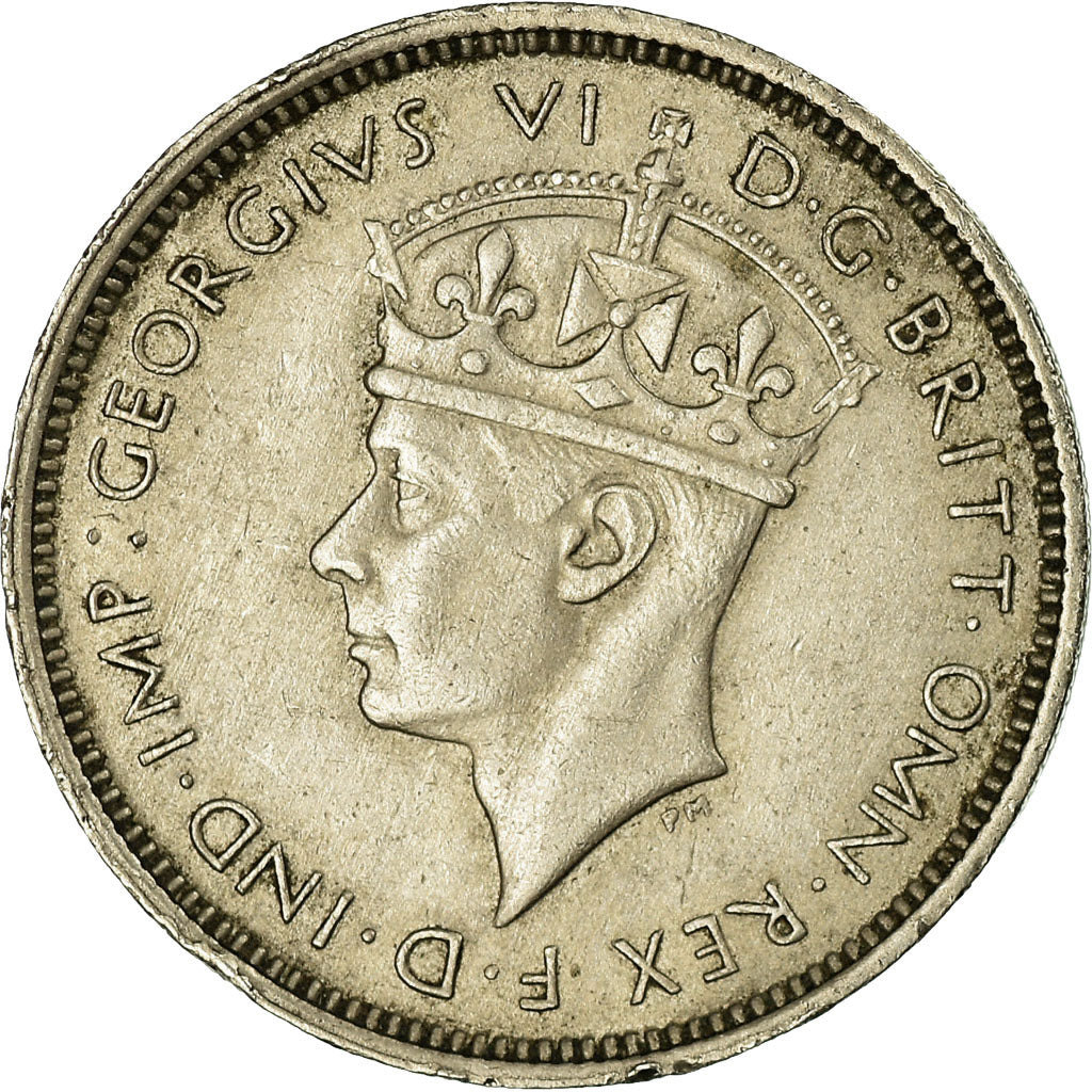 Coin, BRITISH WEST AFRICA, George VI, 3 Pence, 1940, EF(40-45), Copper-nickel