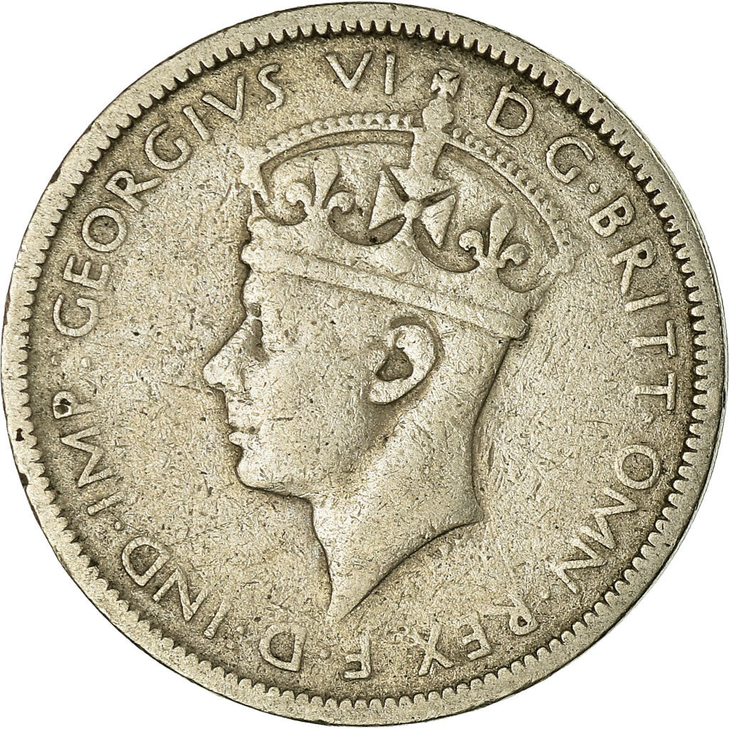 Coin, BRITISH WEST AFRICA, George VI, 3 Pence, 1940, VF(30-35), Copper-nickel