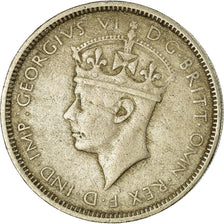 Coin, BRITISH WEST AFRICA, George VI, 3 Pence, 1943, VF(30-35), Copper-nickel