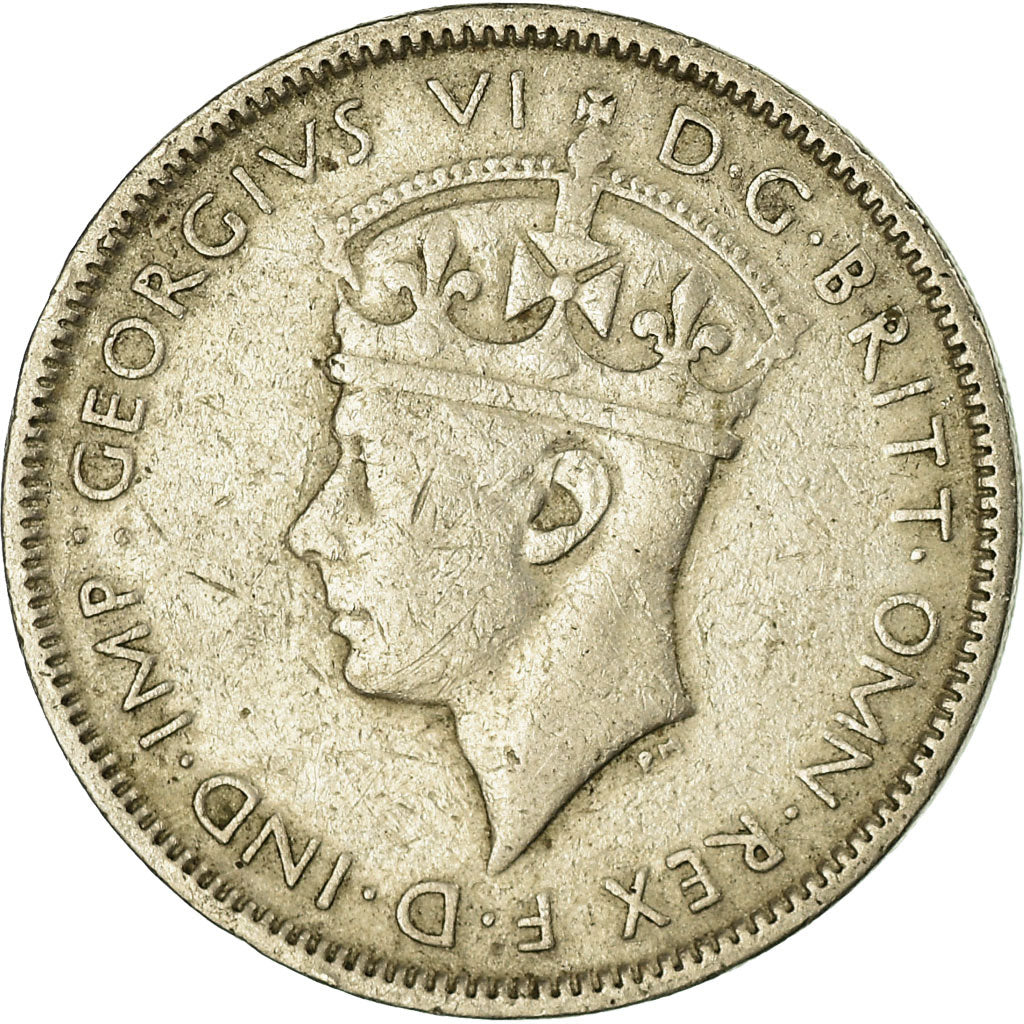 Münze, BRITISH WEST AFRICA, George VI, 3 Pence, 1943, SS, Copper-nickel, KM:21