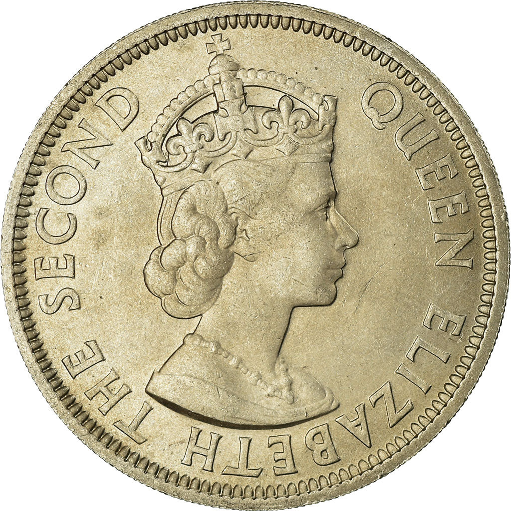 Coin, Seychelles, Rupee, 1960, AU(55-58), Copper-nickel, KM:13