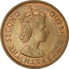Coin, Mauritius, Elizabeth II, 5 Cents, 1956, EF(40-45), Bronze, KM:34