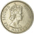 Moneta, Mauritius, Elizabeth II, 1/2 Rupee, 1971, EF(40-45), Miedź-Nikiel