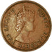 Moeda, Maurícia, Elizabeth II, 5 Cents, 1975, EF(40-45), Bronze, KM:34