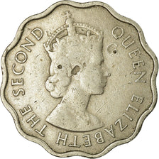 Monnaie, Mauritius, Elizabeth II, 10 Cents, 1954, TTB, Copper-nickel, KM:33