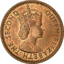 Coin, Mauritius, Elizabeth II, Cent, 1961, EF(40-45), Bronze, KM:31