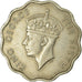 Coin, Mauritius, George VI, 10 Cents, 1952, EF(40-45), Copper-nickel, KM:30