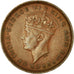 Moneta, Mauritius, George VI, Cent, 1946, Pretoria, BB, Bronzo, KM:21
