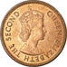 Coin, Mauritius, Elizabeth II, Cent, 1970, EF(40-45), Bronze, KM:31