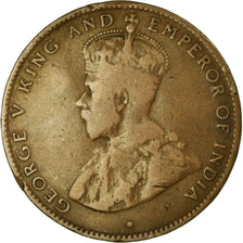 Coin, Mauritius, George V, 2 Cents, 1923, VF(20-25), Bronze, KM:13