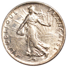 Coin, France, Semeuse, 50 Centimes, 1909, AU(55-58), Silver, Gadoury:420