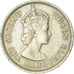Coin, Mauritius, Elizabeth II, 1/2 Rupee, 1965, EF(40-45), Copper-nickel