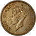 Coin, Mauritius, George VI, Cent, 1952, EF(40-45), Bronze, KM:25