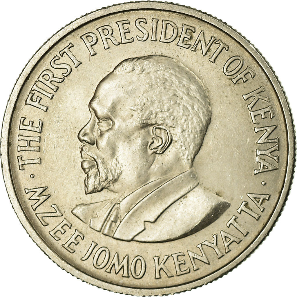Coin, Kenya, 50 Cents, 1969, AU(55-58), Copper-nickel, KM:13