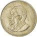 Coin, Kenya, 2 Shillings, 1968, EF(40-45), Copper-nickel, KM:6