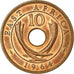 Coin, EAST AFRICA, 10 Cents, 1964, EF(40-45), Bronze, KM:40