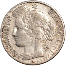 FRANCE, Cérès, 50 Centimes, 1895, Paris, KM #834.1, EF(40-45), Silver, 18, G...