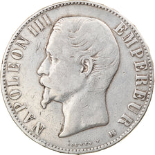 Coin, France, Napoleon III, Napoléon III, 5 Francs, 1856, Strasbourg