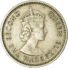 Moneta, AFRICA ORIENTALE, Elizabeth II, 50 Cents, 1963, BB, Rame-nichel, KM:36