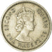 Moneta, AFRICA ORIENTALE, Elizabeth II, 50 Cents, 1963, BB, Rame-nichel, KM:36