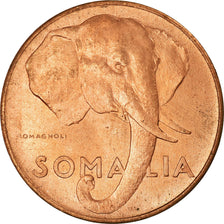 Coin, Somalia, 10 Centesimi, 1950, AU(55-58), Copper, KM:3