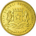 Coin, Somalia, 5 Centesimi, 1967, EF(40-45), Brass, KM:6