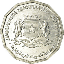 Coin, Somalia, 10 Senti, 1976, EF(40-45), Aluminum, KM:25