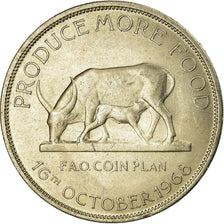 Coin, Uganda, 5 Shillings, 1968, AU(55-58), Copper-nickel, KM:7
