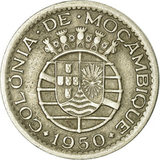 Coin, Mozambique, 50 Centavos, 1950, EF(40-45), Nickel-Bronze, KM:76