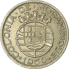 Coin, Mozambique, Escudo, 1950, AU(55-58), Nickel-Bronze, KM:77