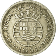 Coin, Mozambique, 50 Centavos, 1951, EF(40-45), Nickel-Bronze, KM:76