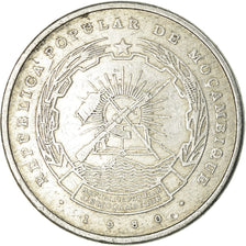 Coin, Mozambique, 5 Meticais, 1980, EF(40-45), Aluminum, KM:101