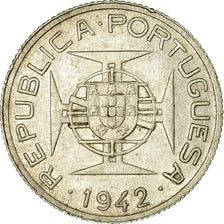 Coin, Mozambique, 2-1/2 Escudos, 1942, EF(40-45), Silver, KM:68